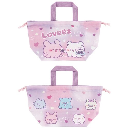 弁当袋 ランチ巾着 らぶいからず