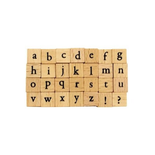 プチ文字スタンプセット明朝小文字(小)