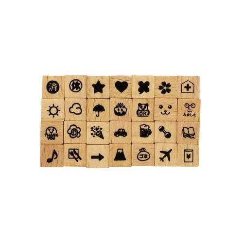 プチ文字スタンプセットアイコン1(小)