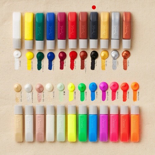 ファブリックファン布描きえのぐT28×10