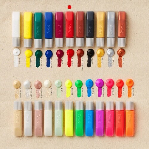 ファブリックファン布描きえのぐT37×10