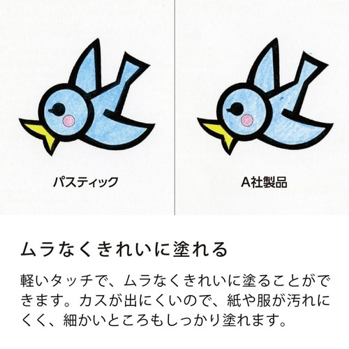 パスティック小学校色えんぴつ単色T21R×40