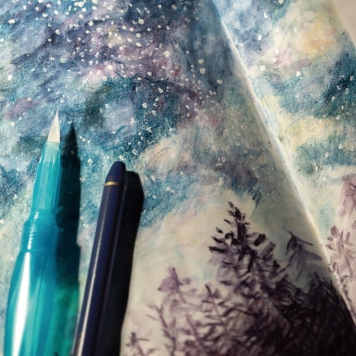 ヴィスタージュ 水彩スティック GSS1−12MN