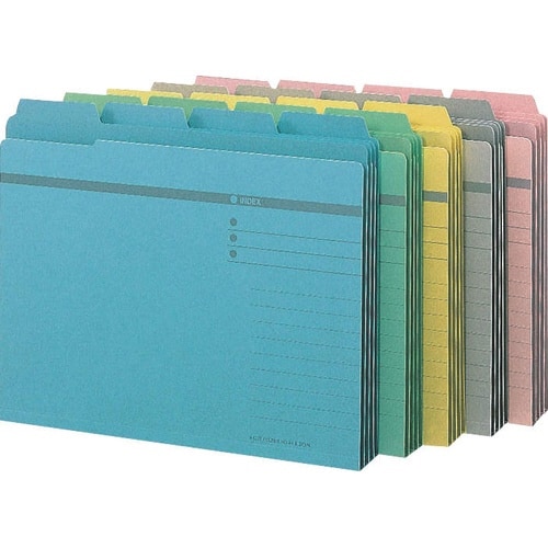 カットフォルダー(4カット) No.44−4P 灰