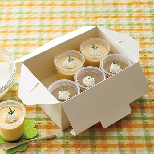 ケーキ箱手提オープンNC5×7×12