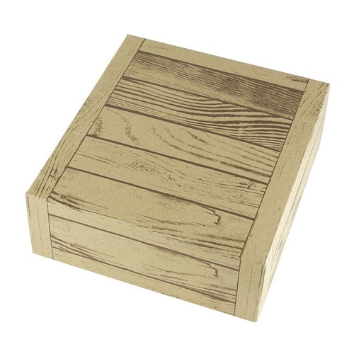 ギフト箱 フルーツギフト 茶木目 ミニ×5