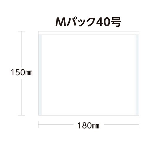 Mパック40号 白×8