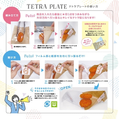 テトラプレート小×100