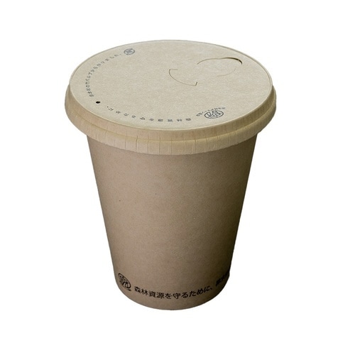 バンブー紙カップ 厚紙 10oz×10