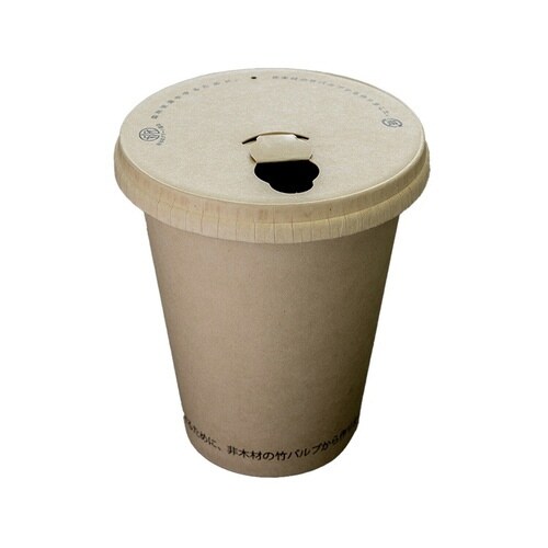 バンブー紙カップ 厚紙 12oz×10