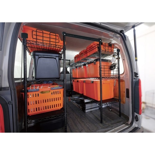 職人の車載ラック ブラック