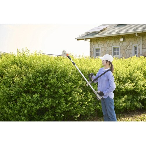 充電式ポールヘッジトリマー サンドベージュ