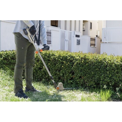 充電式ポールヘッジトリマー サンドベージュ