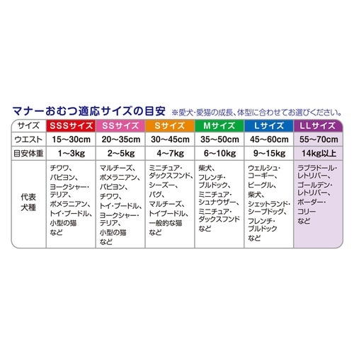 マナーおむつのびーるテープLL JP