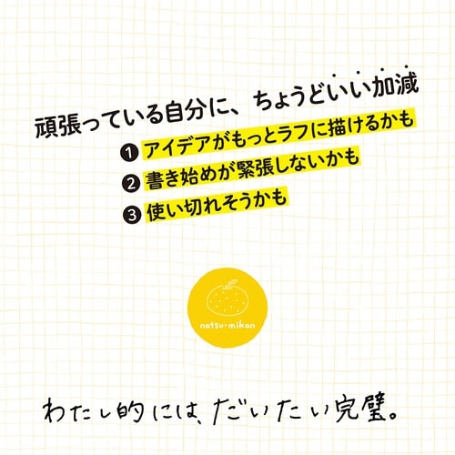いいかげんリフィルバイブルなつみかん方眼×10