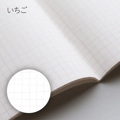 いいかげんノート A5 いちご 方眼×10
