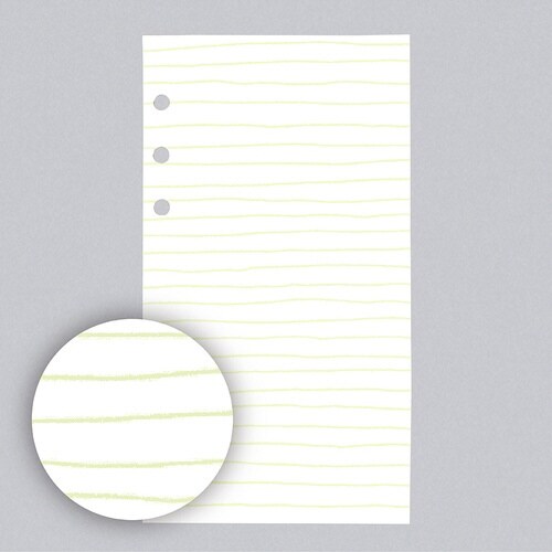 いいかげんリフィルバイブルおちゃ よこ罫×10