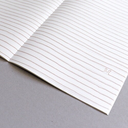 いいかげんノートA5干支 ウサギ よこ罫×10