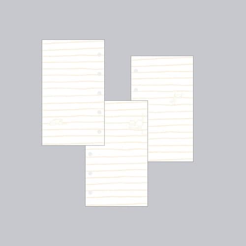 いいかげんリフィル m5 ねこ よこ罫×10