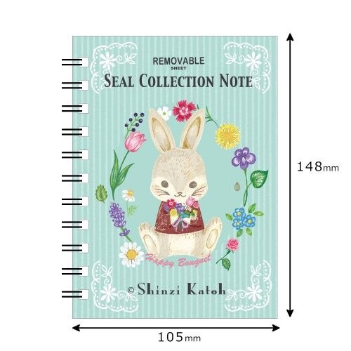 シール帳 spring×5