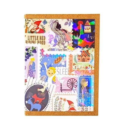 童話の宝石きらぴかシール グリム童話2×6