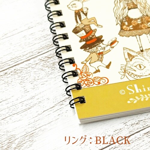 シール帳 A6 アリス×5