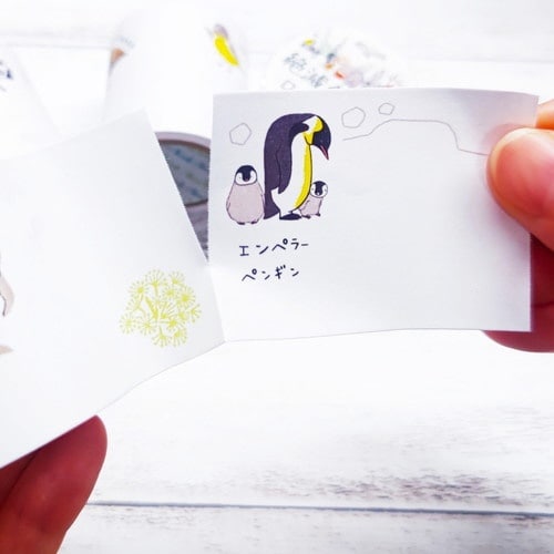 ロールふせん 絶滅危惧種 水の絶滅危惧種×6