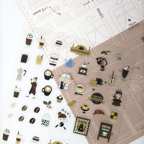 シートシール Coffee Time×10