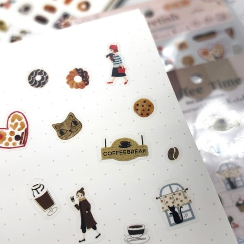 シートシール Coffee Time×10