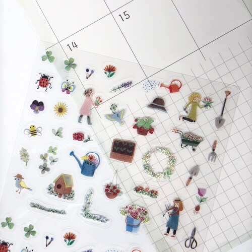 シートシール Gardening×10