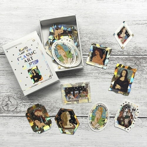 レオナルドダヴィンチ・ボッティチェッリ×3