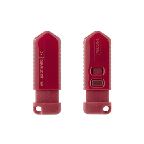 カッターXSセラミックカッター えんじ×5