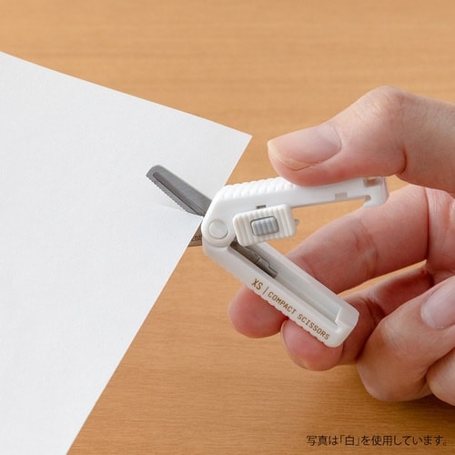 はさみXSコンパクトハサミギザ刃えんじ×5