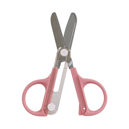 はさみキャップ一体コンパクトはさみ×5