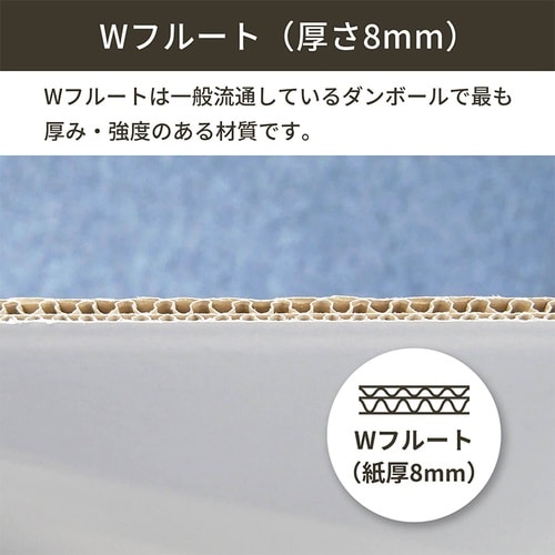 板ダンボール 白 180×90cm 8mm 12枚