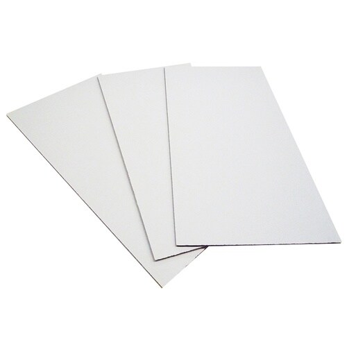 板ダンボール 片面白180×90cm5mm 20枚