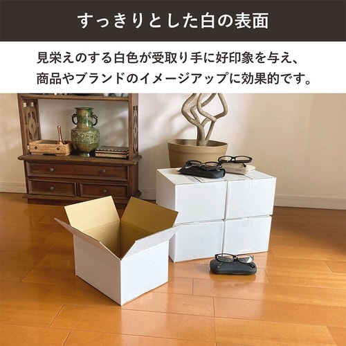 60サイズ白ダンボール 5枚セット