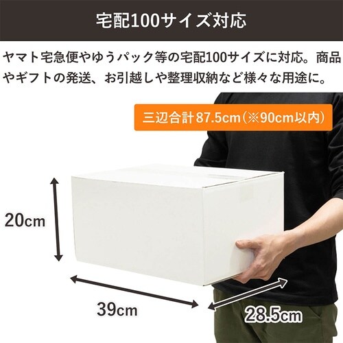 100サイズ白ダンボール 30枚セット