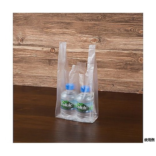 レジ袋 半透明 No.8 紐付き・エンボ