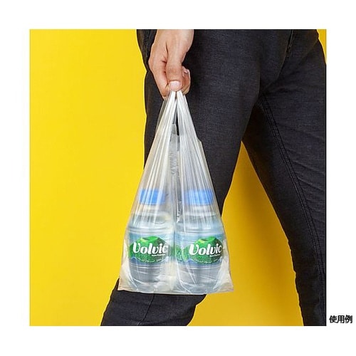 レジ袋 半透明 No.8 紐付き・エンボ