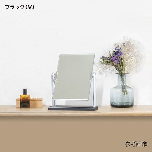 H−121 木製スタンドミラーDX