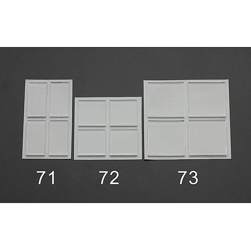 40x 40x3mm 耐震ベース(クリア