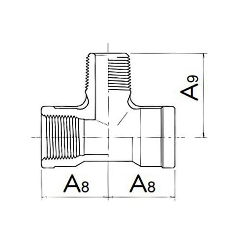 Rc1/2”xR1/2”xRc1/2”