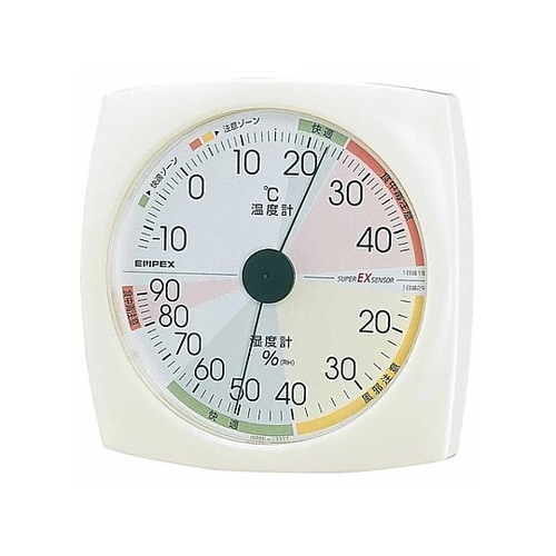 130mm 温度・湿度計 EA728EB
