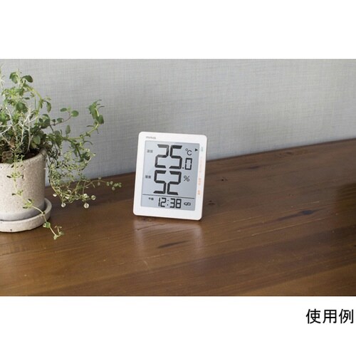 TH−105 WH デジタル温度湿度計