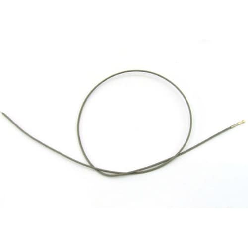 QI片端圧着済ワイヤー450mm灰 10