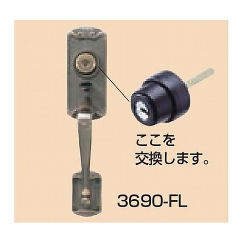 取替シリンダー FBロック ALPHA−