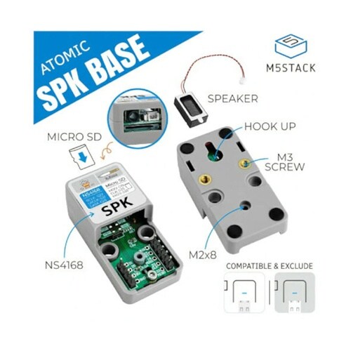 NS4168搭載 ATOMICスピーカー