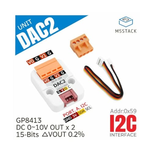 M5Stack用2チャンネルDACユニッ