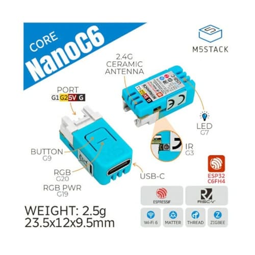M5Stack NanoC6 M5STA